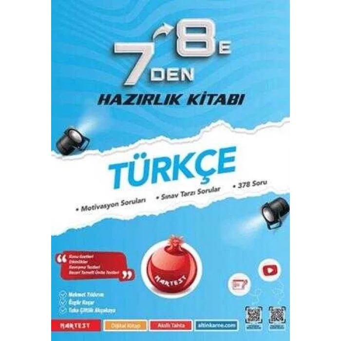 7 den 8 e Türkçe Hazırlık Kitabı