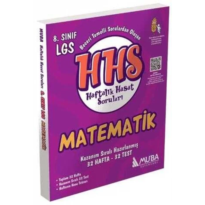 8.Sınıf Matematik Haftalık Hasat Soruları (HHS)