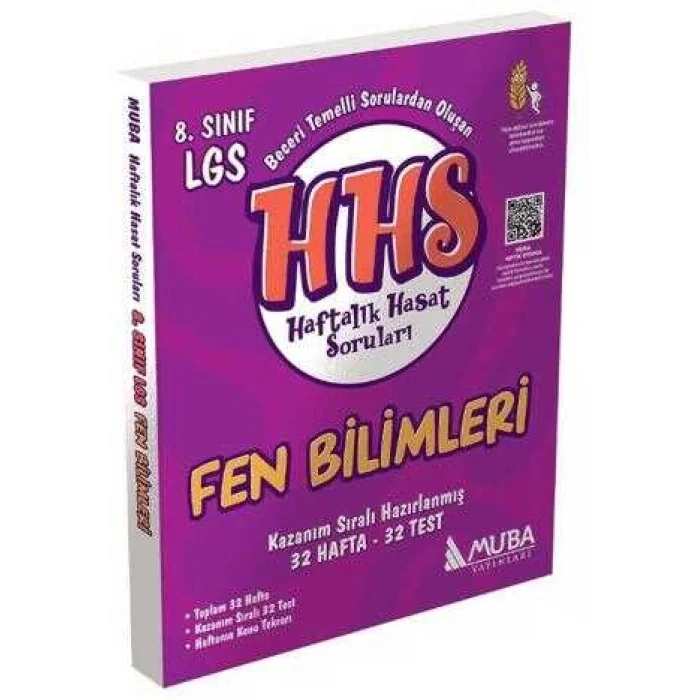 8.Sınıf Fen Bilimleri Haftalık Hasat Soruları (HHS)