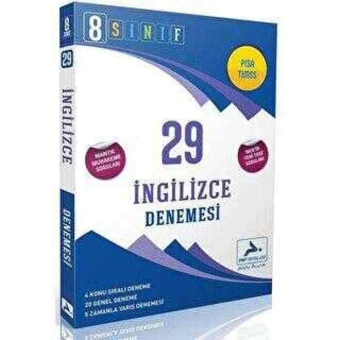 8. Sınıf İngilizce 29`lu Branş Deneme
