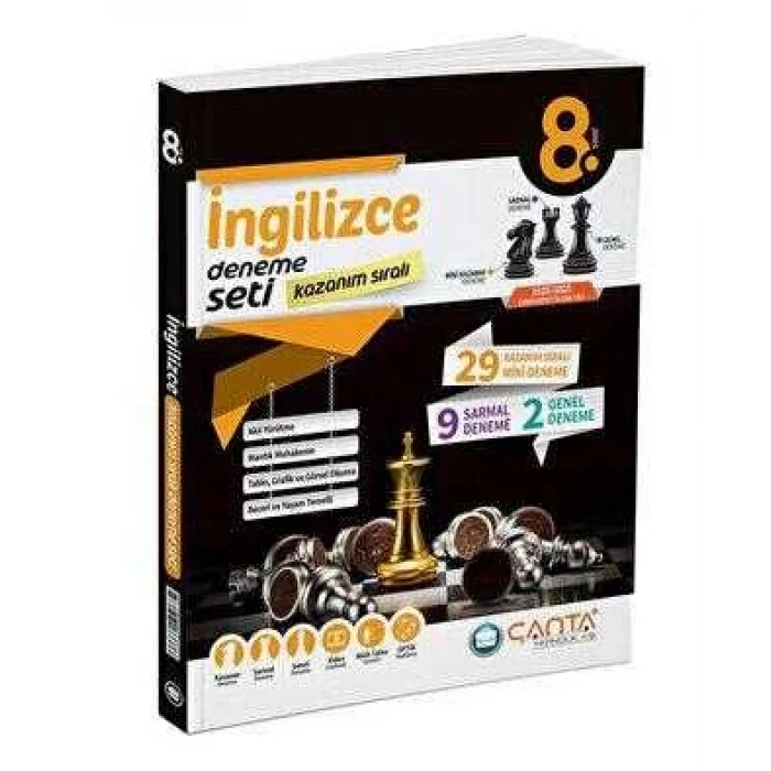 8. Sınıf İngilizce Kazanım Sıralı Deneme Seti