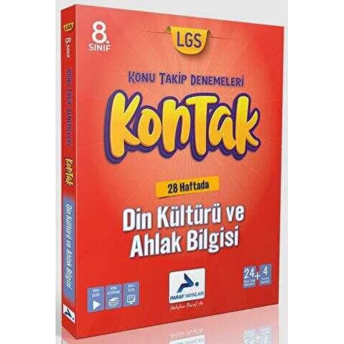 8. Sınıf Din Kültürü ve Ahlak Bilgisi 28 Kontak Deneme