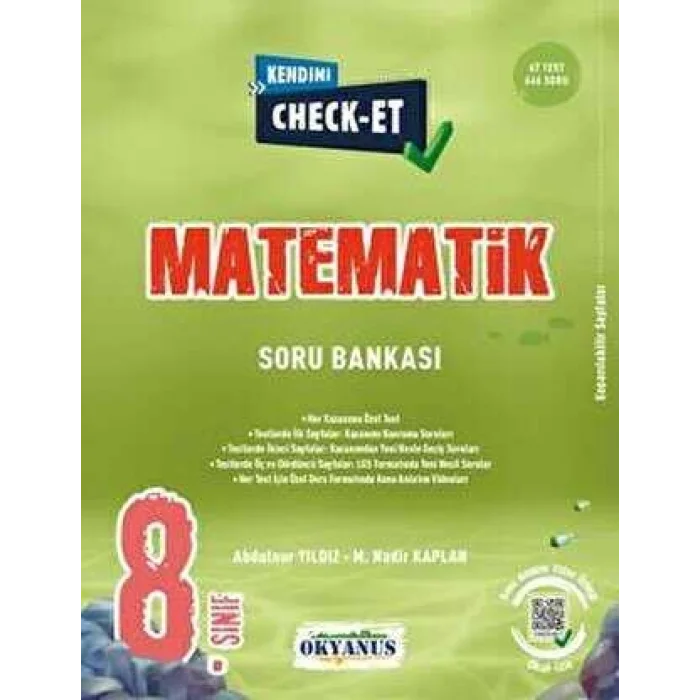 8. Sınıf Kendini Check - Et Matematik Tekrar Testleri