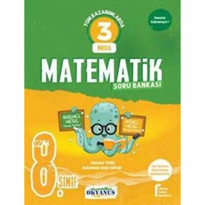 8. Sınıf 3 Nesil Matematik Soru Bankası
