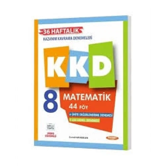 8 MATEMATİK HAFTALIK KAZANIM KAVRAMA DENEMELERİ (44 FÖY)