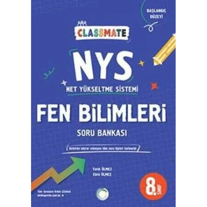 8. Sınıf Classmate Nys Fen Bilimleri Soru Bankası