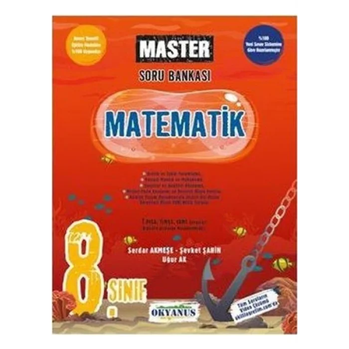 8. Sınıf Master Matematik Soru Bankası