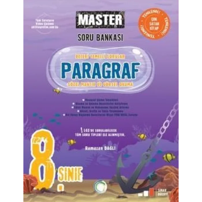 8. Sınıf Master Paragraf Soru Bankası