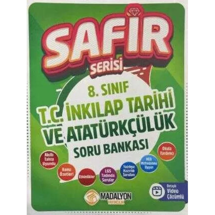 8.SINIF SAFİR İNKILAP TARİH. VE ATATÜRK. ETKİNLİKLİ SORU BANKASI