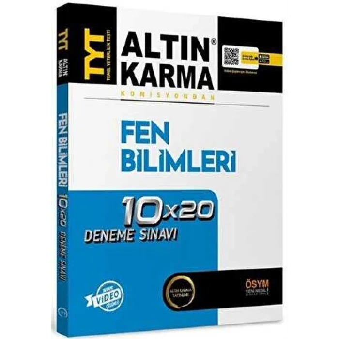 Altın Karma TYT Fen Bilimleri Branş Deneme
