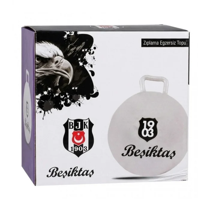 Beşiktaş Lisanslı ZıpZıp - Egzersiz Topu