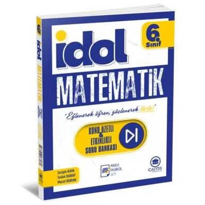 Çanta Yayınları 6. Sınıf İdol Matematik Konu Özetli ve Etkinlikli Soru Bankası