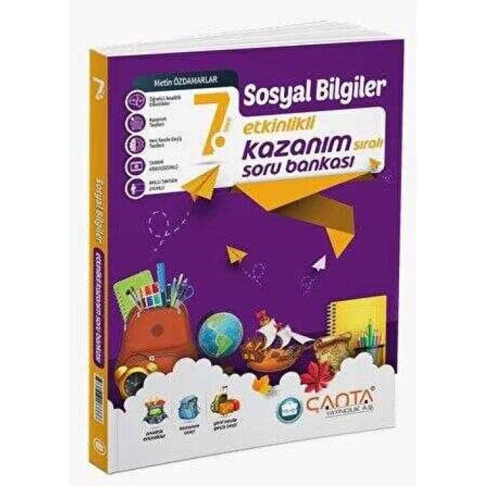 Çanta Yayınları 7. Sınıf Sosyal Bilgiler Soru Bankası