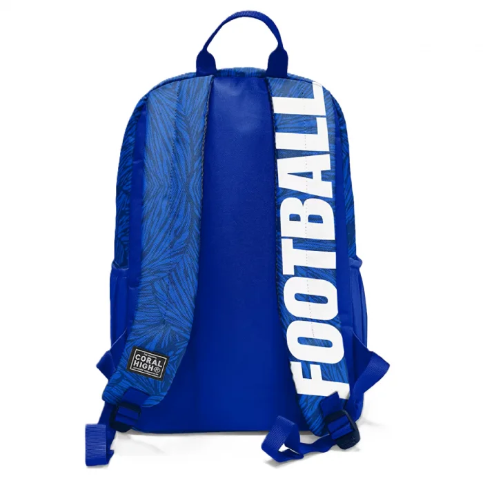 Coral High Lacivert Futbol Desenli Okul Çantası