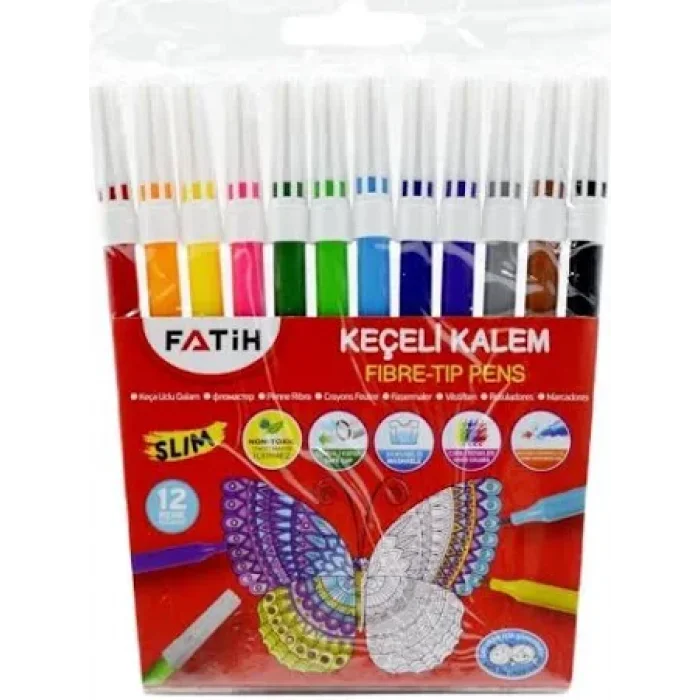 FATİH 12 Lİ KEÇELİ BOYA