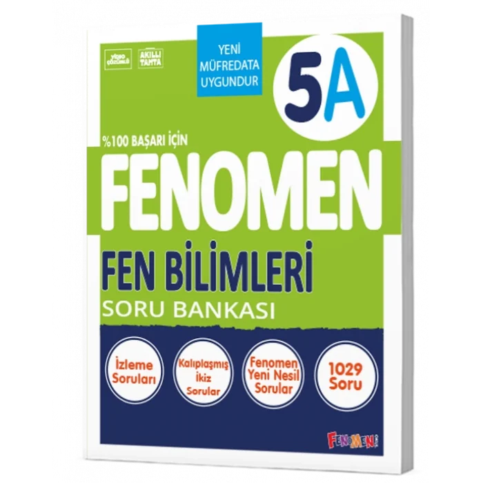 FENOMEN 5 FEN BİLİMLERİ SORU BANKASI (A)