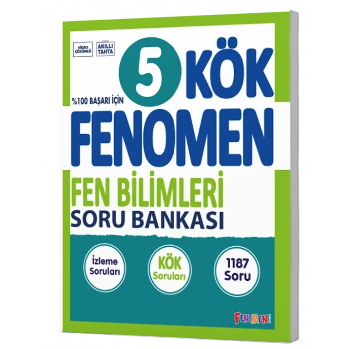 Fenomen Yayınları 5. Sınıf Fen Bilimleri KÖK Soru Bankası