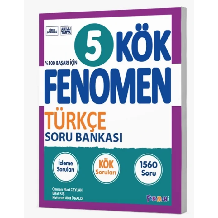 FENOMEN 5 KÖK TÜRKÇE SORU BANKASI