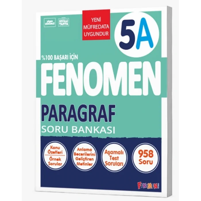 FENOMEN 5 PARAGRAF SORU BANKASI (A)