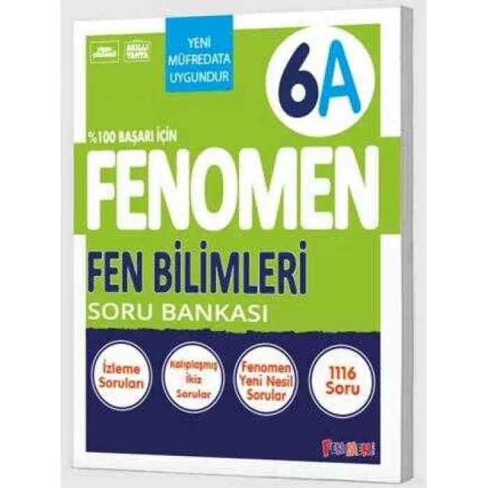 FENOMEN 6 FEN BİLİMLERİ SORU BANKASI (A)