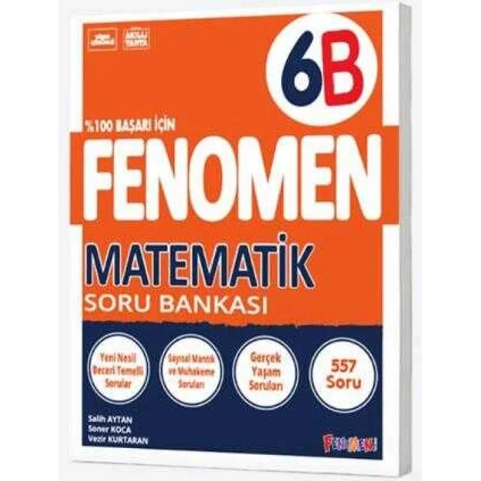 FENOMEN 6 MATEMATİK SORU BANKASI (B)