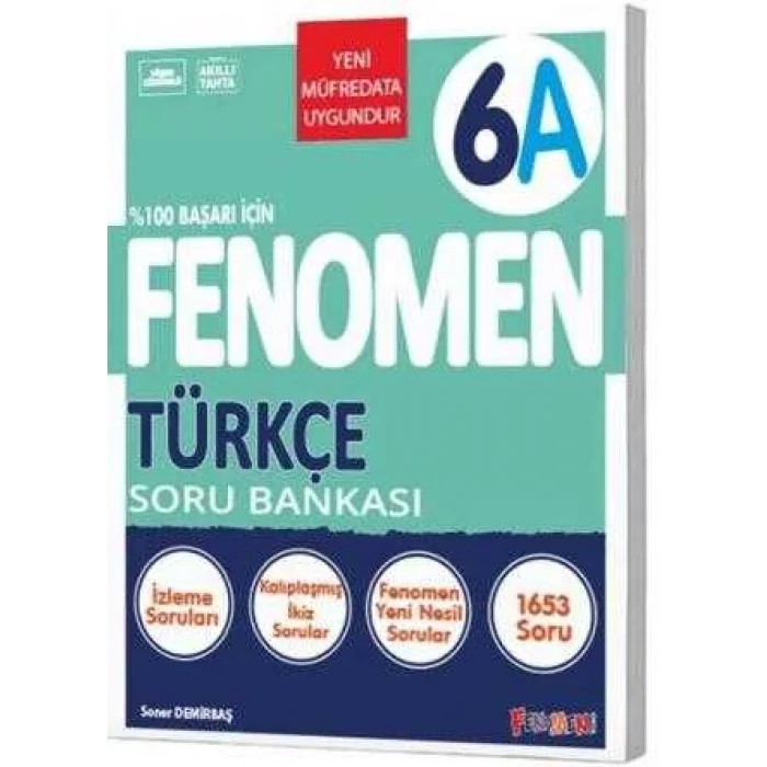 FENOMEN 6 TÜRKÇE SORU BANKASI (A)
