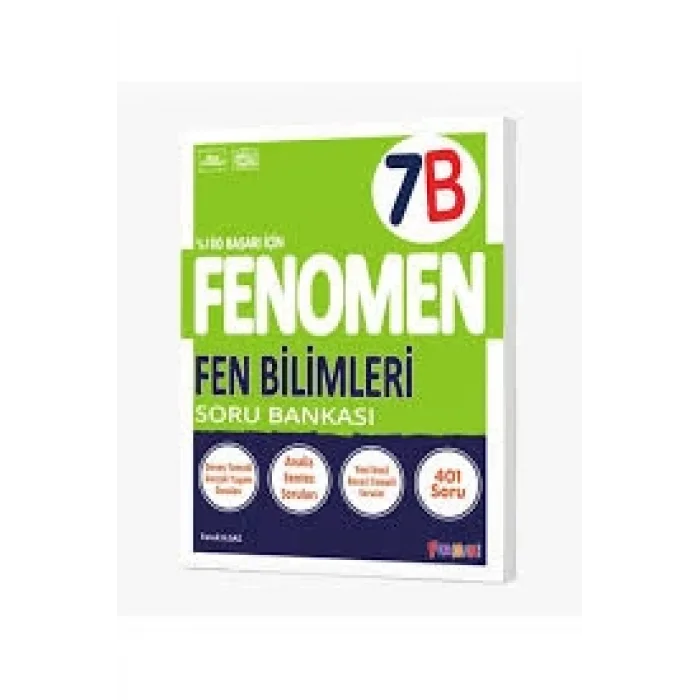 FENOMEN 7 FEN BİLİMLERİ SORU BANKASI (B)