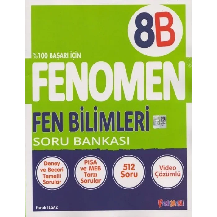 FENOMEN 8 FEN BİLİMLERİ SORU BANKASI (B)
