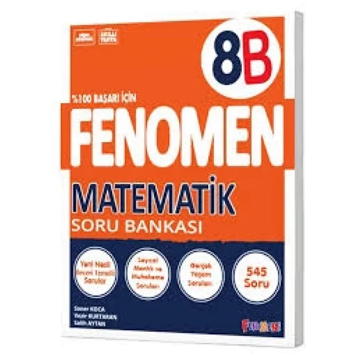 FENOMEN 8 MATEMATİK SORU BANKASI (B)