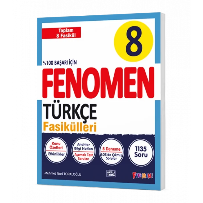 FENOMEN 8 TÜRKÇE FASİKÜLLERİ (TOPLAM 8 FASİKÜL)