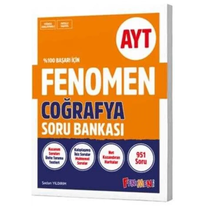 FENOMEN AYT COĞRAFYA SORU BANKASI