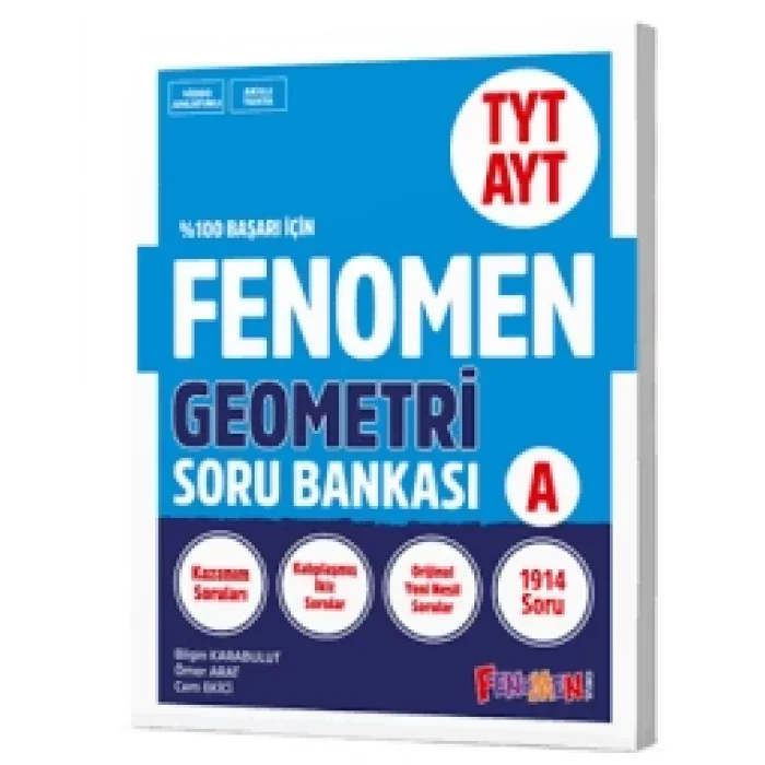 FENOMEN TYT - AYT GEOMETRİ SORU BANKASI (A)