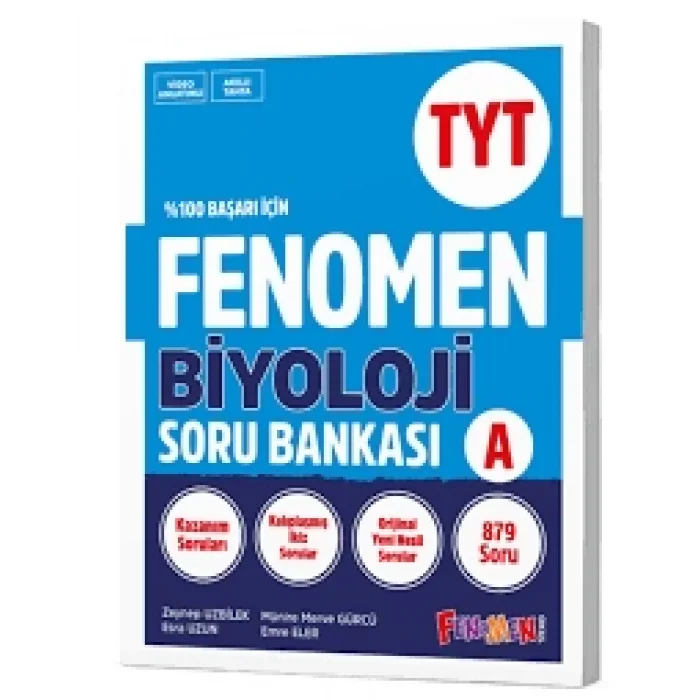 FENOMEN TYT BİYOLOJİ SORU BANKASI (A)