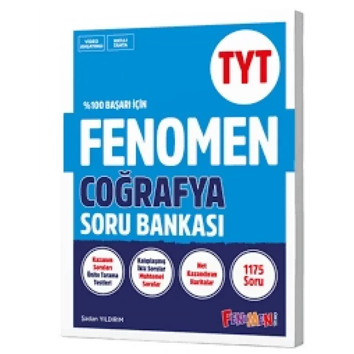 FENOMEN TYT COĞRAFYA SORU BANKASI