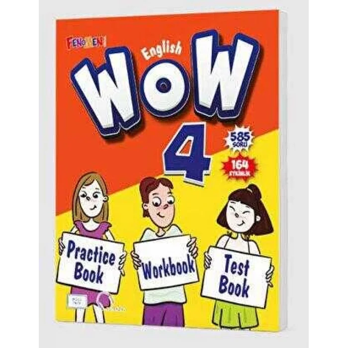 Fenomen Yayınları Wow 4 Practıce Book + Workbook + Test Book