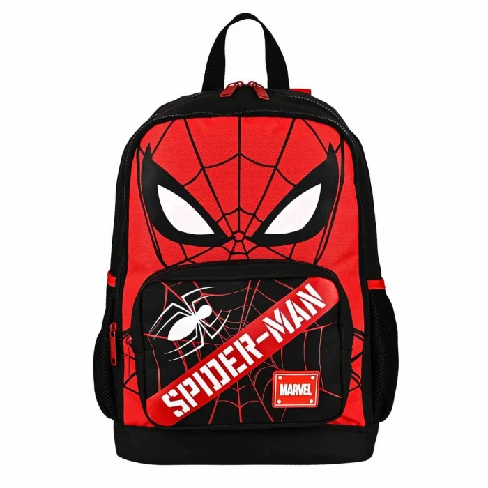 Frocx Spider Man Lisanslı Okul Çantası Kırmızı Siyah