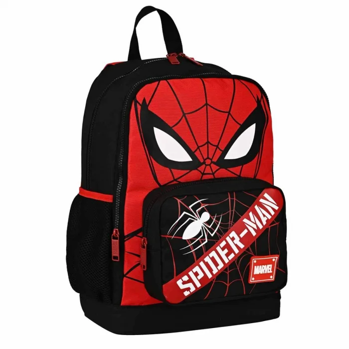 Frocx Spider Man Lisanslı Okul Çantası Kırmızı Siyah