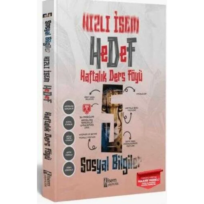 Hızlı İsem Hedef 5.Sınıf Sosyal Bilgiler Haftalık Ders Föyü