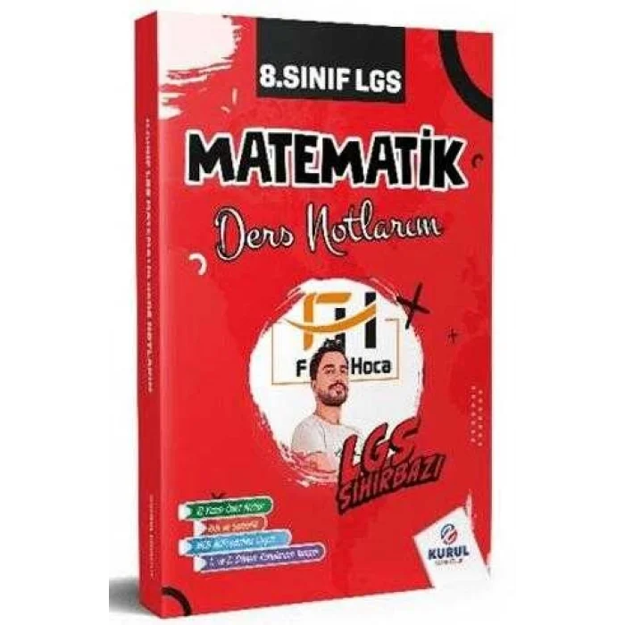 Kurul Yayıncılık LGS Sihirbazı 8.Sınıf Matematik Ders Notlarım