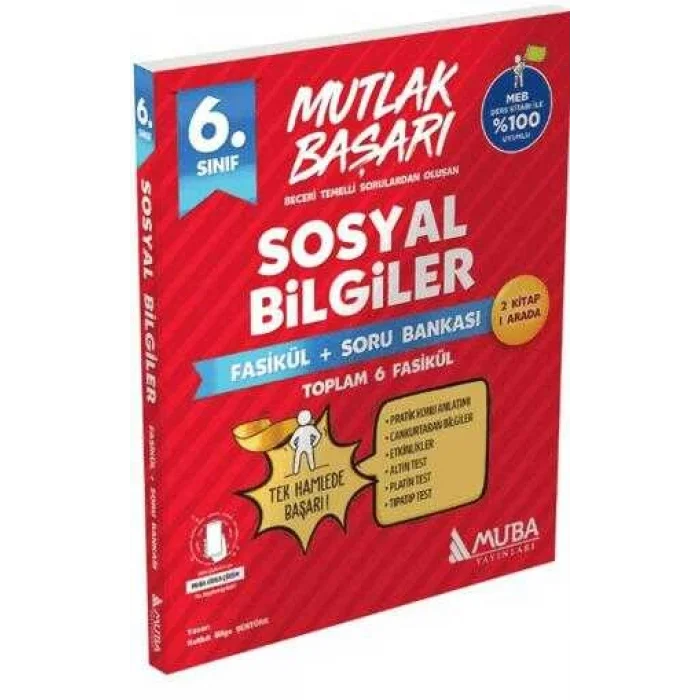 Muba Yayınları 6. Sınıf Sosyal Bilgiler Fasikül + Soru Bankası