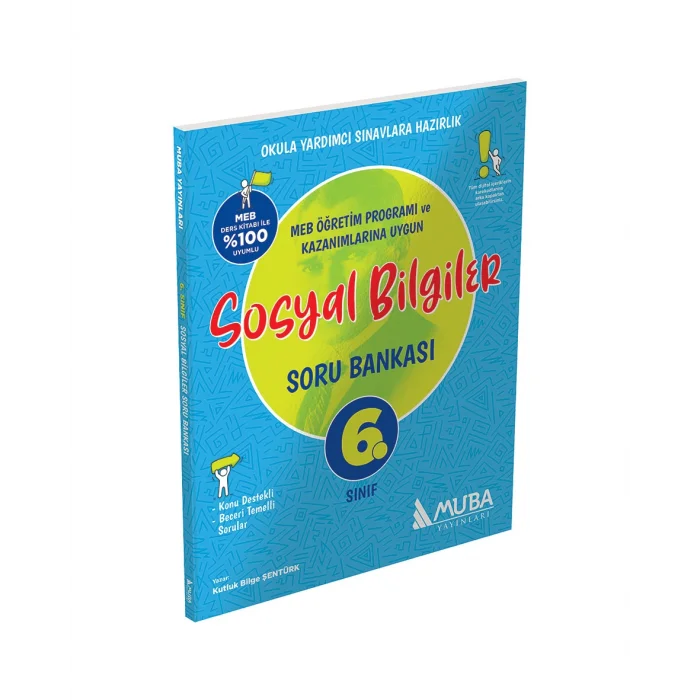 muba yayınları 6 sınıf sosyal bilgiler soru bankası