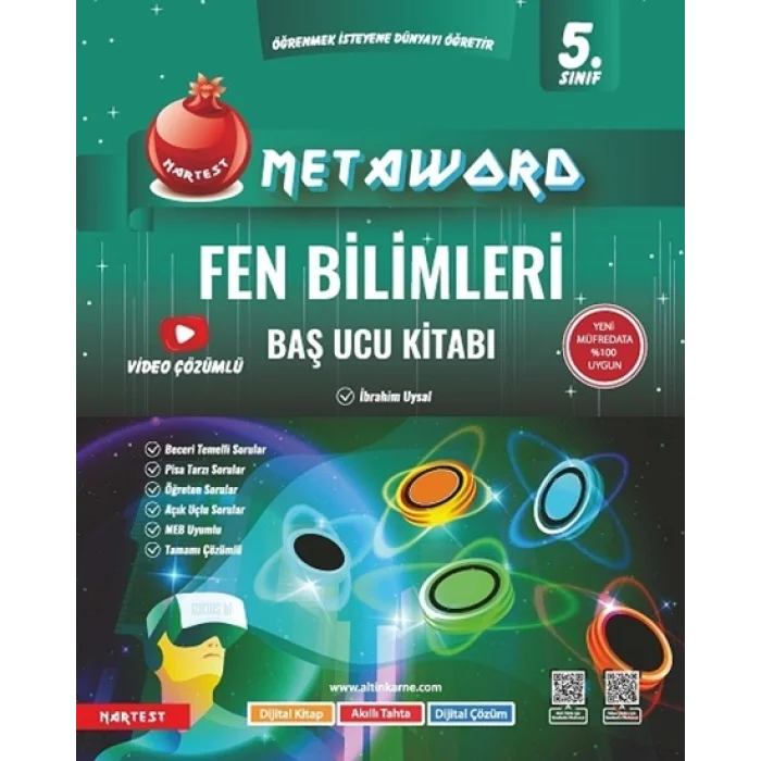 Nartest Yayınevi 5. Sınıf Metaword Fen Bilimleri Maarif Modeli