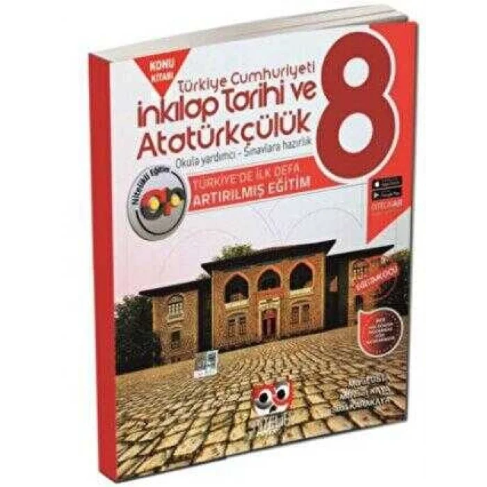 Nitelik 8.Sınıf Artırılmış İnkilap Tarihi Konu Kitabı