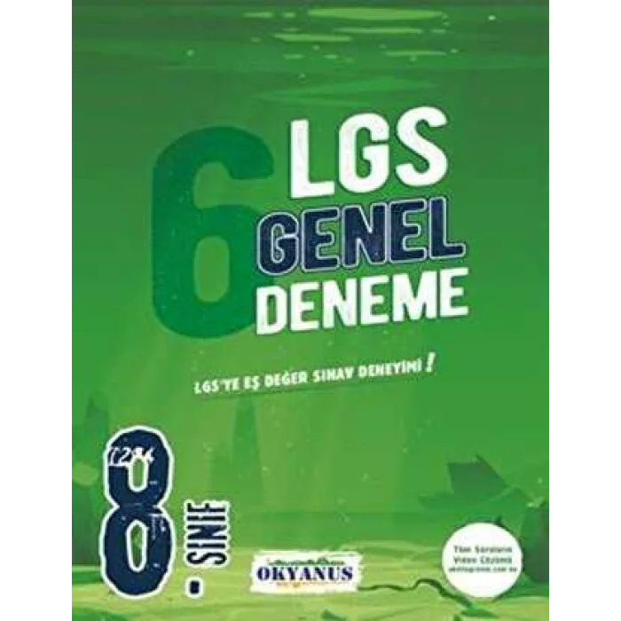 Okyanus Yayınları 8. Sınıf LGS 6 Genel Deneme