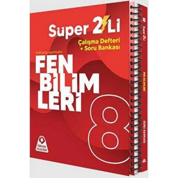 Örnek Akademi 8. Sınıf Süper İkili Fen Bilimleri Seti