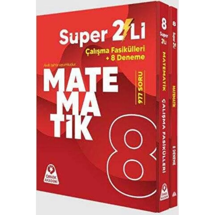 Örnek Akademi 8. Sınıf Süper İkili Matematik Seti