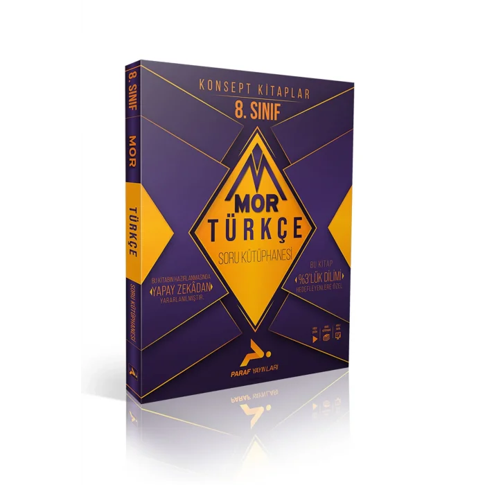 PARAF 8.SINIF MOR TÜRKÇE SORU KÜTÜPHANESİ