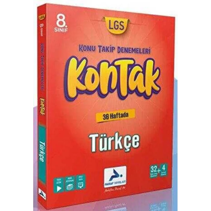 Paraf 8. Sınıf Türkçe 36 Kontak Deneme