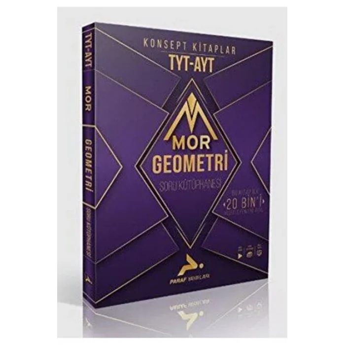 PARAF AKADEMİ TYT-AYT MOR GEOMETRİ SB.(KENAN KARA)