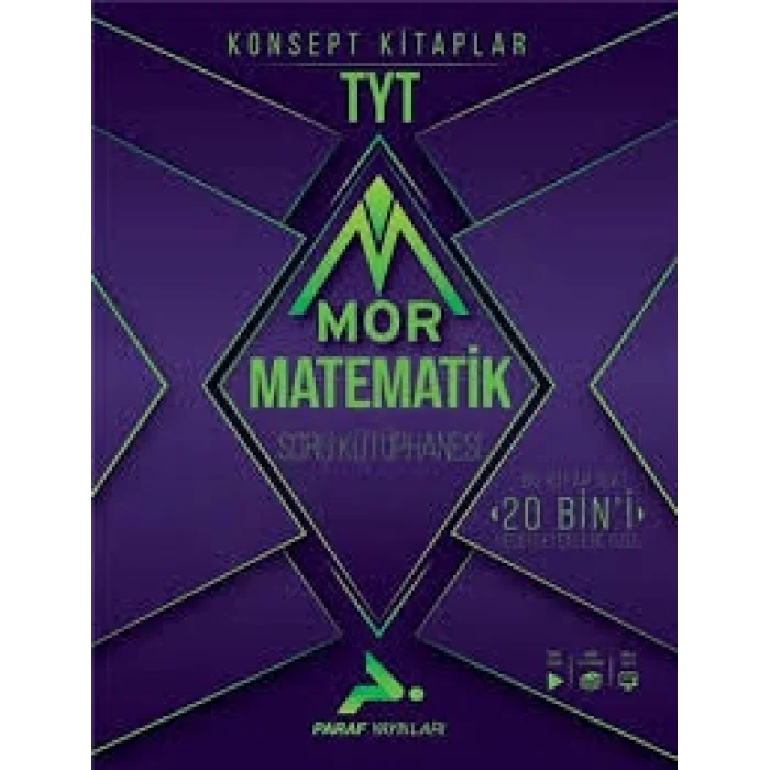 Paraf Tyt Mor Matematik Soru Kütüphanesi Prf Yayınları,PARAF TYT MOR MATEMATİK SORU KÜTÜPHANESİ